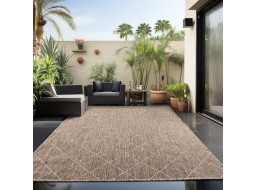 Kusový koberec Zagora 4512 Beige – na ven i na doma