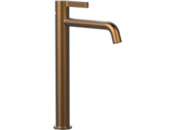 Sapho ICONIC stojánková umyvadlová baterie vysoká, měď mat AF006PG