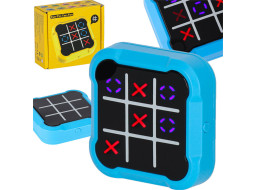 Herní konzole 4v1 Piškvorky - modrá