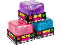 Schylling NeeDoh Mačkací kostka Nice Berg třpytivá