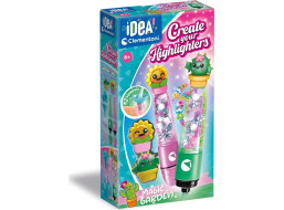 CLEMENTONI IDEA Kreativní sada pro výrobu zvýrazňovačů Garden