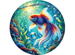 ART PUZZLE Kulaté puzzle Akvárium 570 dílků