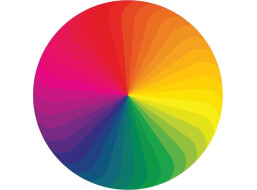 ART PUZZLE Kulaté puzzle Paleta barev 570 dílků