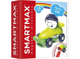 SMARTMAX Magnetická stavebnice Moje první auto 5 dílků