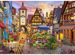 BLUEBIRD Puzzle Bavorské město 500 dílků