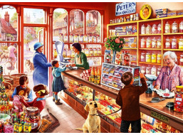 BLUEBIRD Puzzle Cukrárna 500 dílků