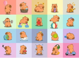 RAVENSBURGER Puzzle Kapybara XXL 100 dílků