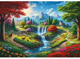 ART PUZZLE Puzzle Na úpatí hor 500 dílků