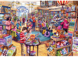 GIBSONS Puzzle Obraceči stránek XL 500 dílků