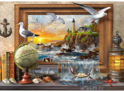 BLUEBIRD Puzzle Oživlé moře 500 dílků