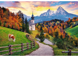 TREFL Puzzle Podzim v Bavorských Alpách 2000 dílků