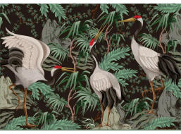 INTERDRUK Puzzle Secret Garden: Jeřábi 500 dílků