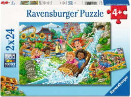 RAVENSBURGER Puzzle Zábavní park 2x24 dílků