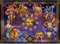 BLUEBIRD Puzzle Znamení zvěrokruhu 500 dílků