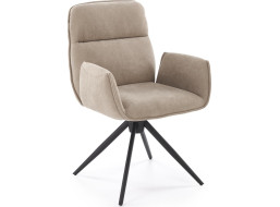 Jídelní otočná židle K574 - tmavě béžová
