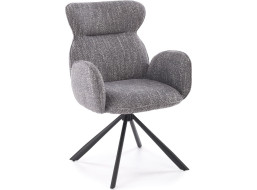 Jídelní otočná židle K571 - popelavě šedá