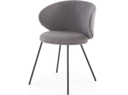 Jídelní židle K-587 - popelavě šedá