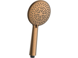 Sapho Ruční masážní sprcha, 5 režimů sprchování, silikon trysky, průměr 120mm, ABS/měď mat SK879PG