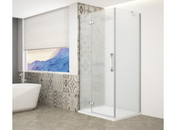 Gelco TRINITY CHROME obdélníkový sprchový kout 1000x900mm, matné sklo, levé GT5690-10ML-CH