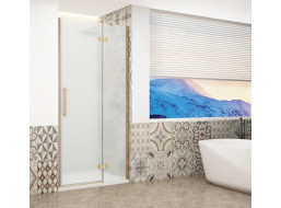 Gelco TRINITY GOLD MATT sprchové dveře do niky 1000mm, matné sklo, pravé GT1210MR-G