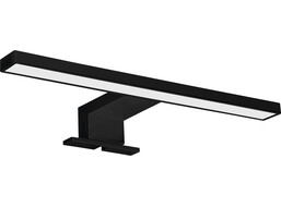 Aqualine SERAPA LED svítidlo 5W, 230V, 300x40x100mm, IP44, plast, černá mat SA147B