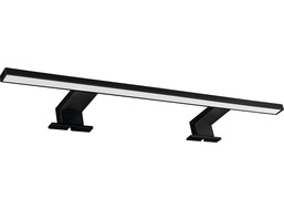 Aqualine SERAPA LED svítidlo, 9W, 230V, 600x40x100mm, IP44, hliník, černá mat SA148B