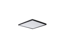 KANLUX AZPO stropní LED svítidlo, 225x225mm, 12, 3W, 3000/4000/6000K, IP54, černá mat 31531