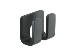 Gedy OUTLINE dvojitý háček, černá mat 322814