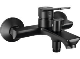 Aqualine SINTRA nástěnná vanová baterie, černá mat SX010B