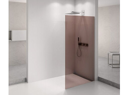 Polysan ARCHITEX CHROM sprchová zástěna 1262mm, sklo Marron AXC130MR