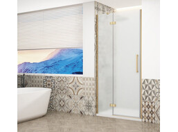 Gelco TRINITY GOLD MATT sprchové dveře do niky 1000mm, matné sklo, levé GT1210ML-G