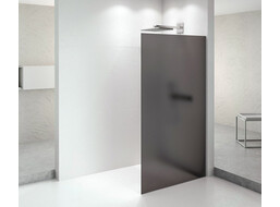 Polysan ARCHITEX CHROM sprchová zástěna 1062mm, kouřové matné sklo AXC110SM