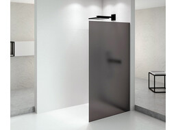 Polysan ARCHITEX BLACK MATT sprchová zástěna 1162mm, kouřové matné sklo AXB120SM