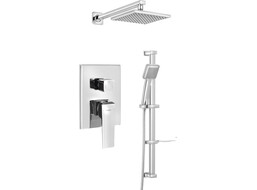 Aqualine RITMO podomítkový sprchový set s pákovou baterií, 2 výstupy, chrom RT045