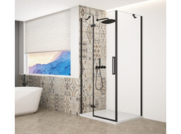 Gelco TRINITY BLACK obdélníkový sprchový kout 1200x1000mm, čiré sklo, levé GT5610-12CL-B