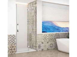 Gelco TRINITY CHROME sprchové dveře do niky 1100mm, čiré sklo, pravé GT1211CR-CH