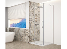 Gelco TRINITY CHROME obdélníkový sprchový kout 900x1200mm, čiré sklo, levé GT5612-90CL-CH