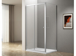 Aqualine UGGA obdélníkový sprchový kout 1000x900mm, čiré sklo ATS100-02