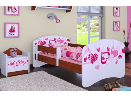 Dětská postel bez šuplíku 180x90cm FALL IN LOVE