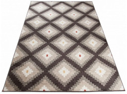 Kusový koberec Maroko - 885 - hnědý