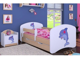 Dětská postel se šuplíkem 180x90cm DELFÍN