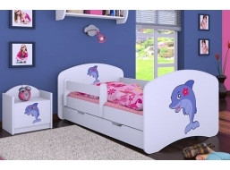 Dětská postel se šuplíkem 180x90cm DELFÍN