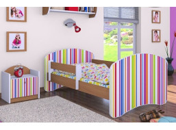 Dětská postel bez šuplíku 160x80cm PROUŽKY