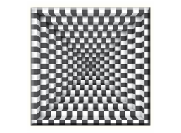 Obraz na plátně 30x30cm OP ART - vzor 67