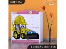Dětská komoda BAGR - TYP 6
