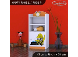 Dětský úložný regál BAGR - TYP 2 - NÍZKÝ
