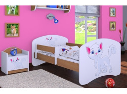 Dětská postel bez šuplíku 180x90cm KOČIČKA