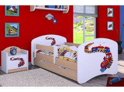 Dětská postel se šuplíkem 160x80cm MAŠINKA