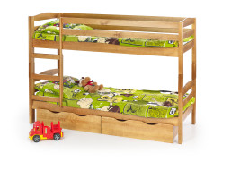 Dětská patrová postel bez šuplíků 190x80cm SAMUEL + matrace ZDARMA!