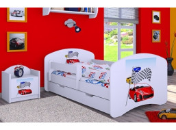 Dětská postel se šuplíkem 180x90cm VESELÝ PEJSEK